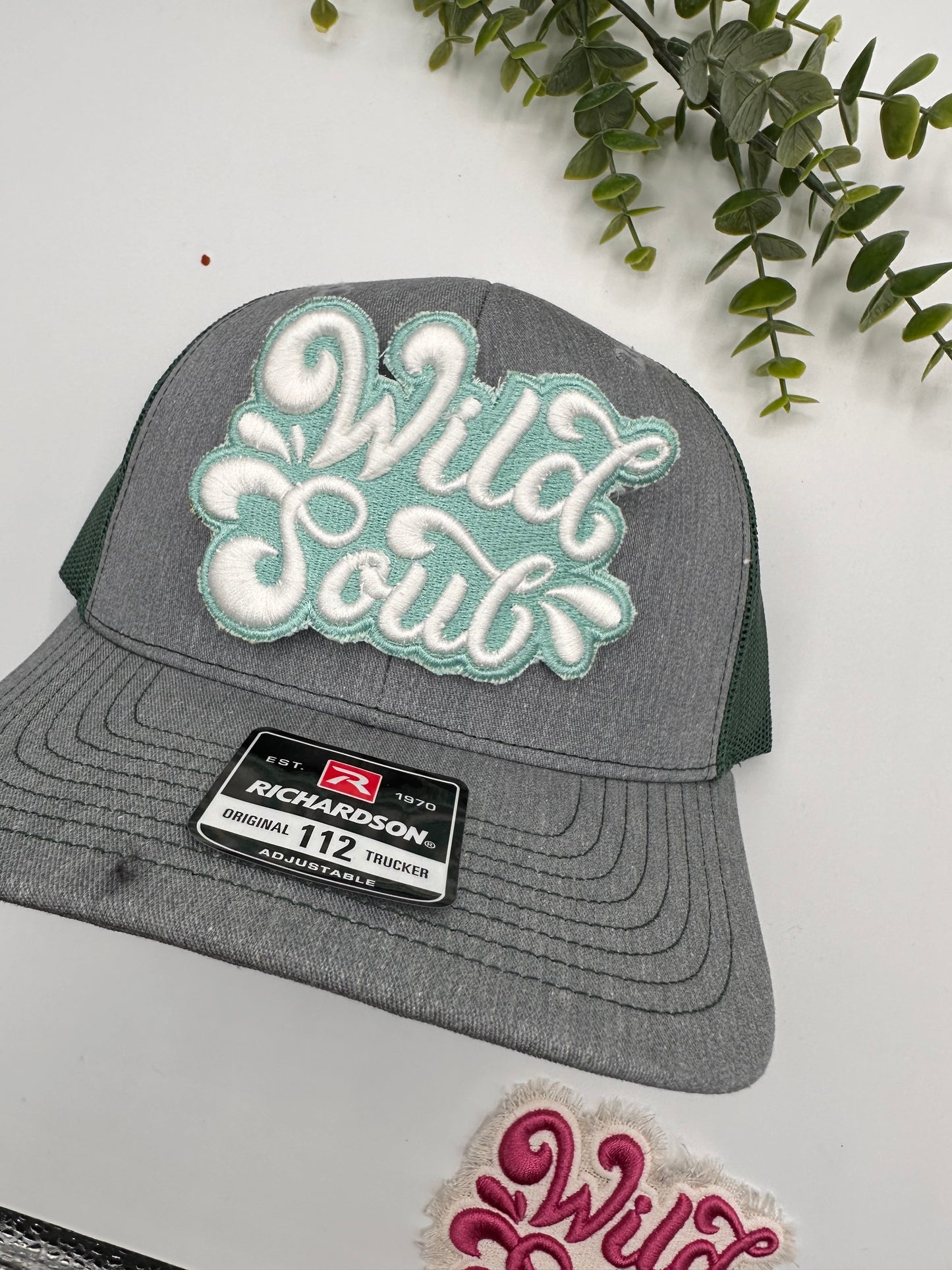 Wild Soul puffy 3d embroidered patch