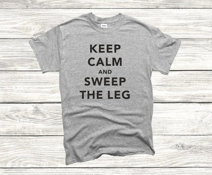 Sweep the Leg Unisex T-Shirt, Youth + Adult Sizes