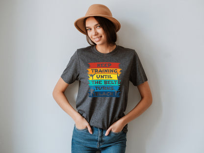 Keep Training Tee Unisex T-Shirt, Youth + Adult Sizes