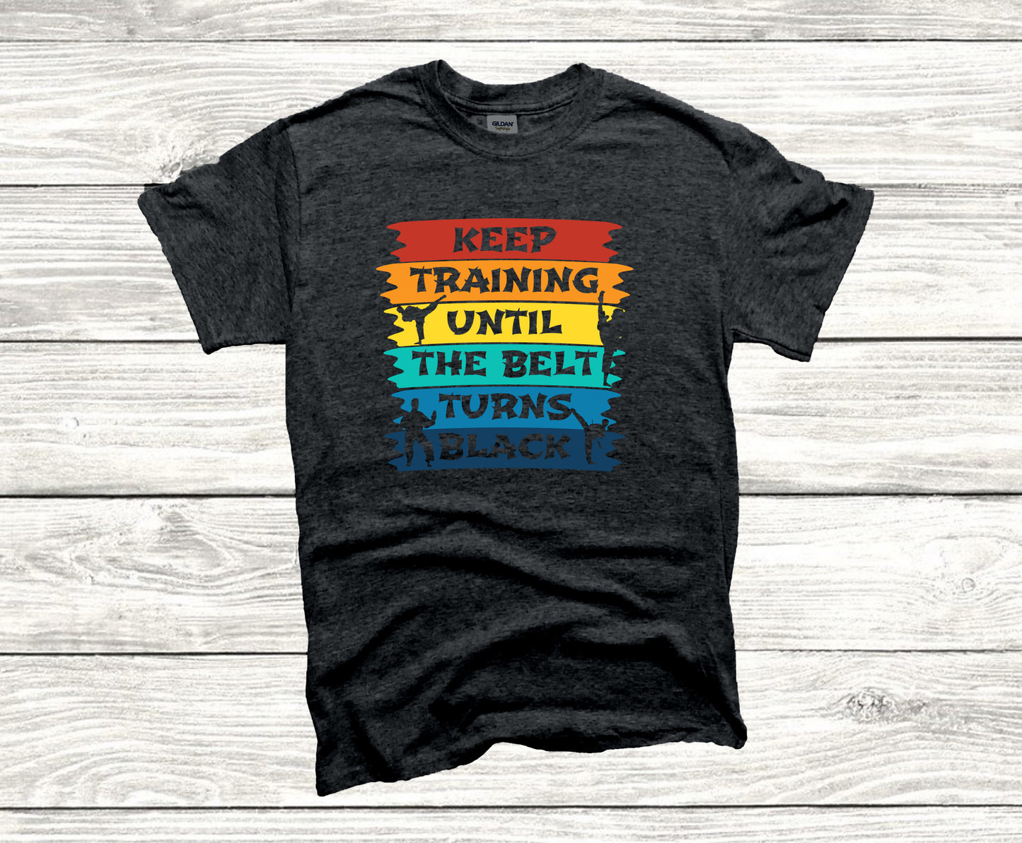 Keep Training Tee Unisex T-Shirt, Youth + Adult Sizes