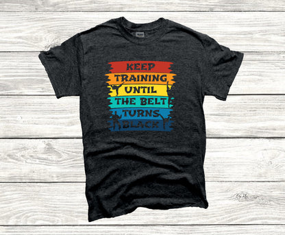 Keep Training Tee Unisex T-Shirt, Youth + Adult Sizes