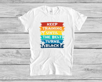 Keep Training Tee Unisex T-Shirt, Youth + Adult Sizes