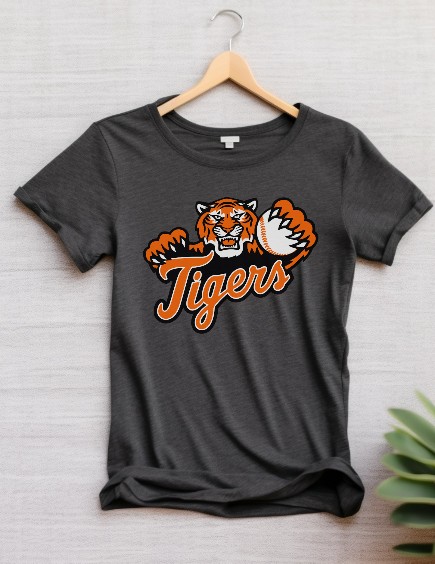 Tiger Baseball Tee - PRE-ORDER by 2/23