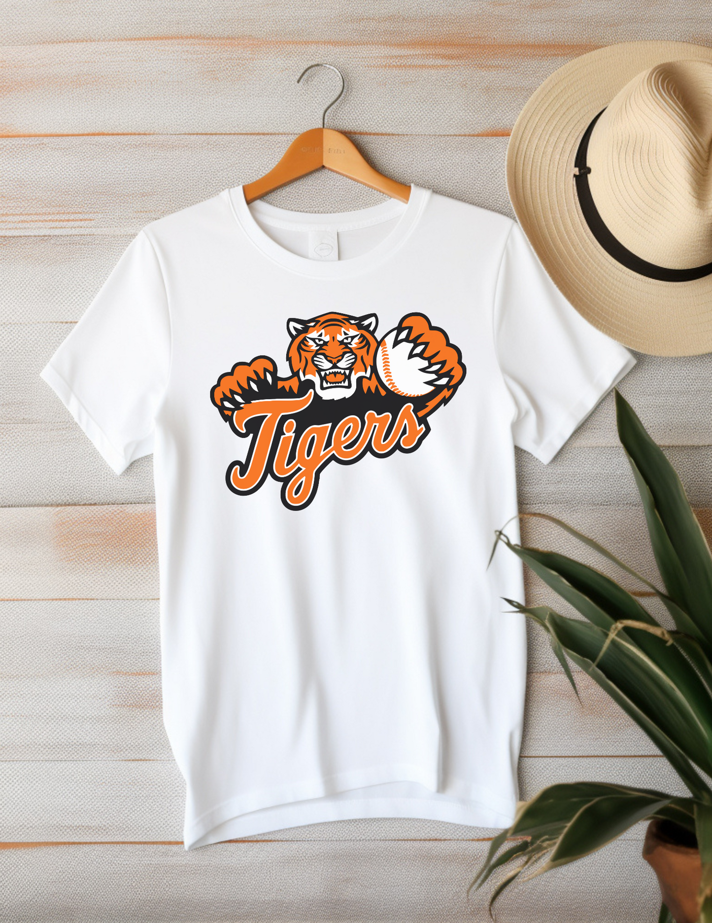 Tiger Baseball Tee - PRE-ORDER by 2/23