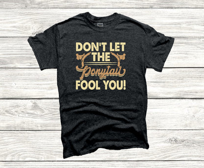 PonyTail Karate Unisex T-Shirt, Youth + Adult Sizes