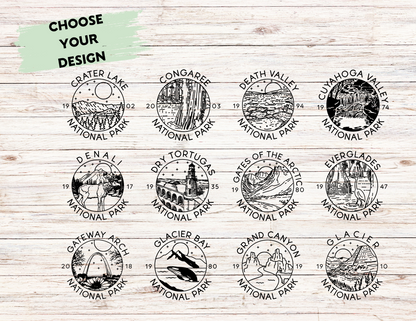 National Parks Engraved Tumblers, All 63 Parks