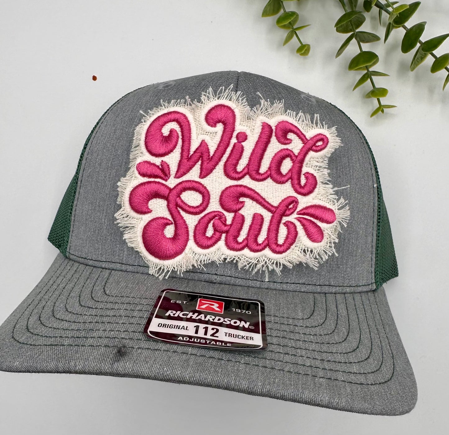 Wild Soul puffy 3d embroidered patch