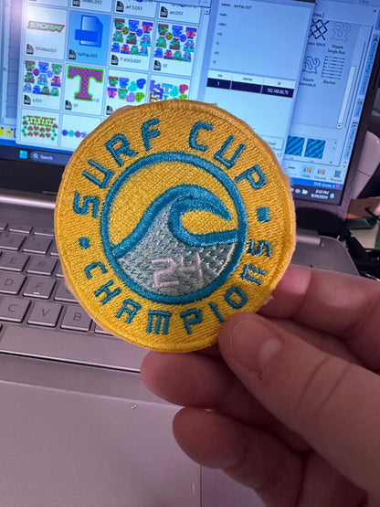 SurfCup Champs patch