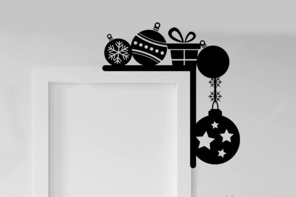 Christmas Door Corner