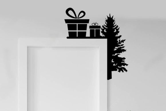 Christmas Door Corner