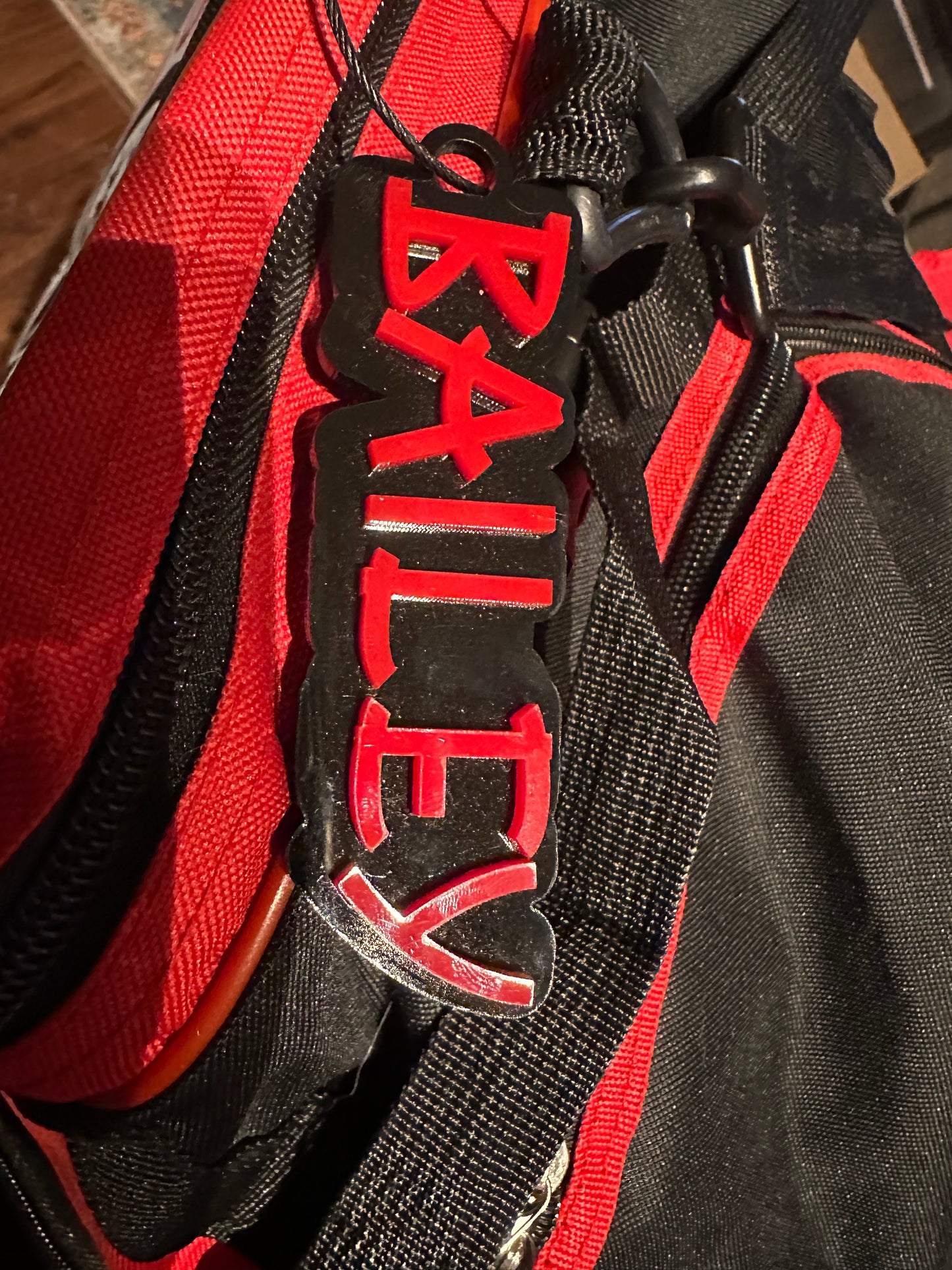 Acrylic Name Tag, Perfect for Gear Bag, Luggage or Backpacks