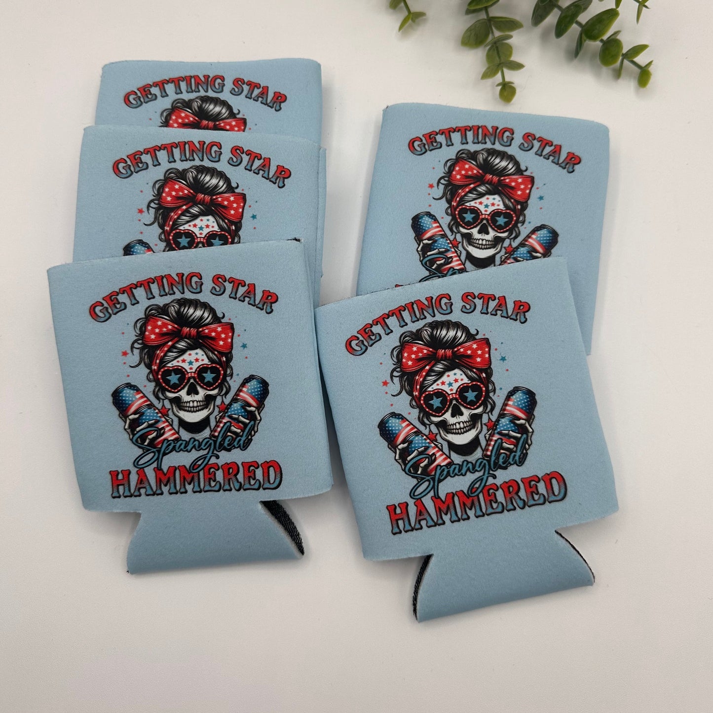 Customized Drink Koozie - Regular Can Cooler Size 12 oz.