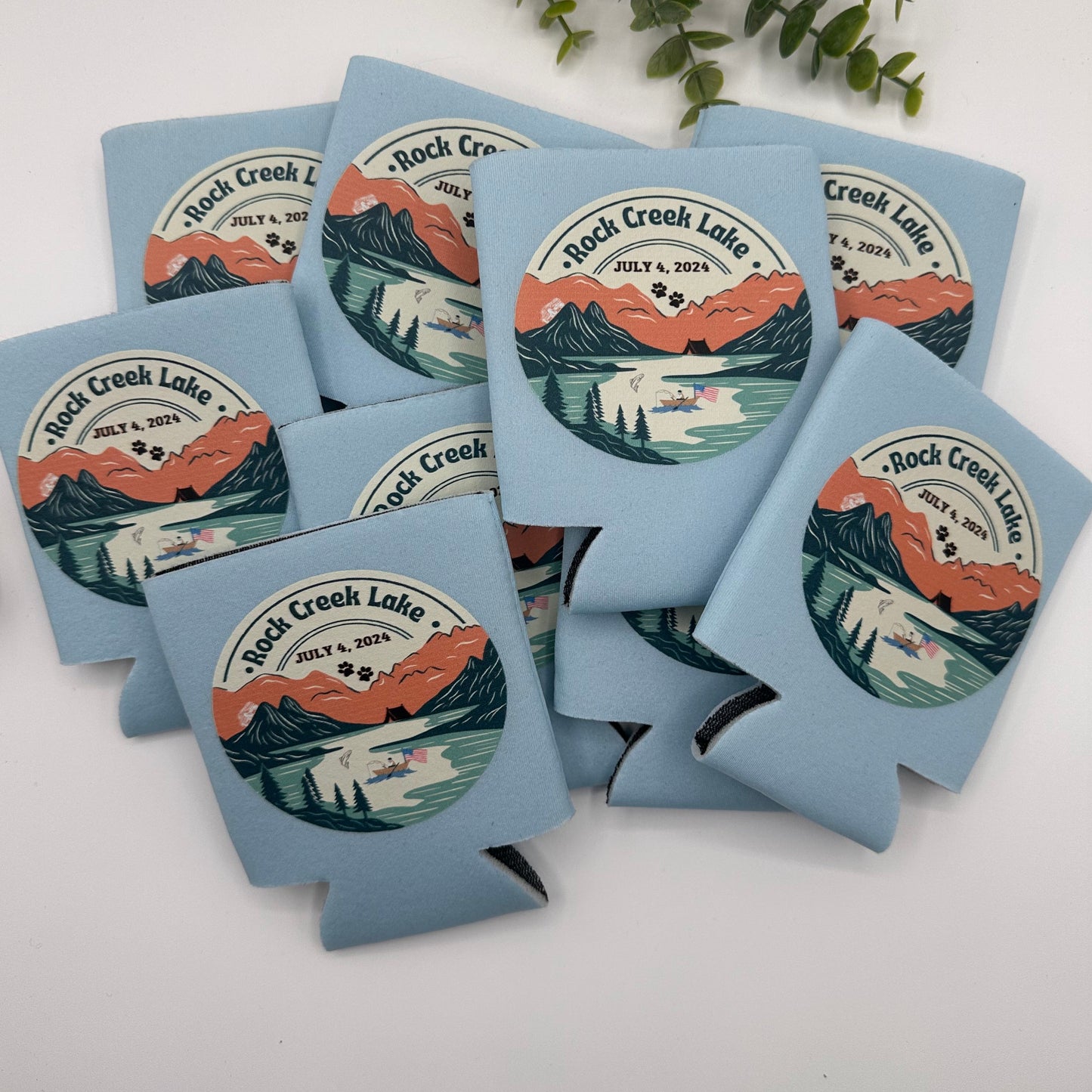 Customized Drink Koozie - Regular Can Cooler Size 12 oz.