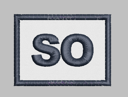 Custom 2x3 GA Patches w/ Velco Backing