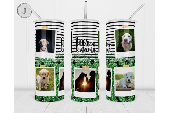 Personalized Dog or Cat Coffee Tumbler - 20oz Stainless Steel Travel Mug for Fur Mama | Customized Gift for Pet Lovers for Mothers Day