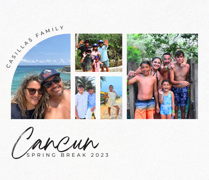 Personalized Family Vacation Tumbler-Honeymoon, Reunion, Girls Trip photo tumbler