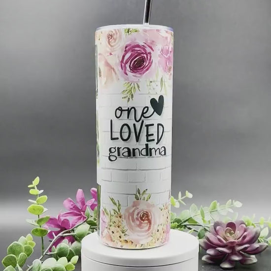 Personalized Family Tumbler-One Cup, Endless Storytelling 20 Oz Custom Stainless Steel photo mug that displays treasured family memories.
