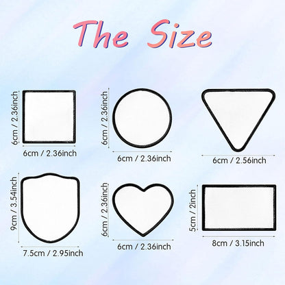 Sublimated Patches- Various Sizes/Shapes