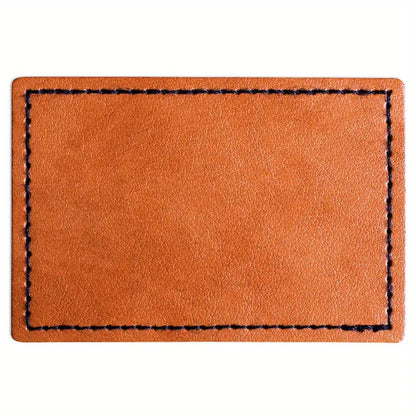 Customized Laser Engraved Leatherette Patches
