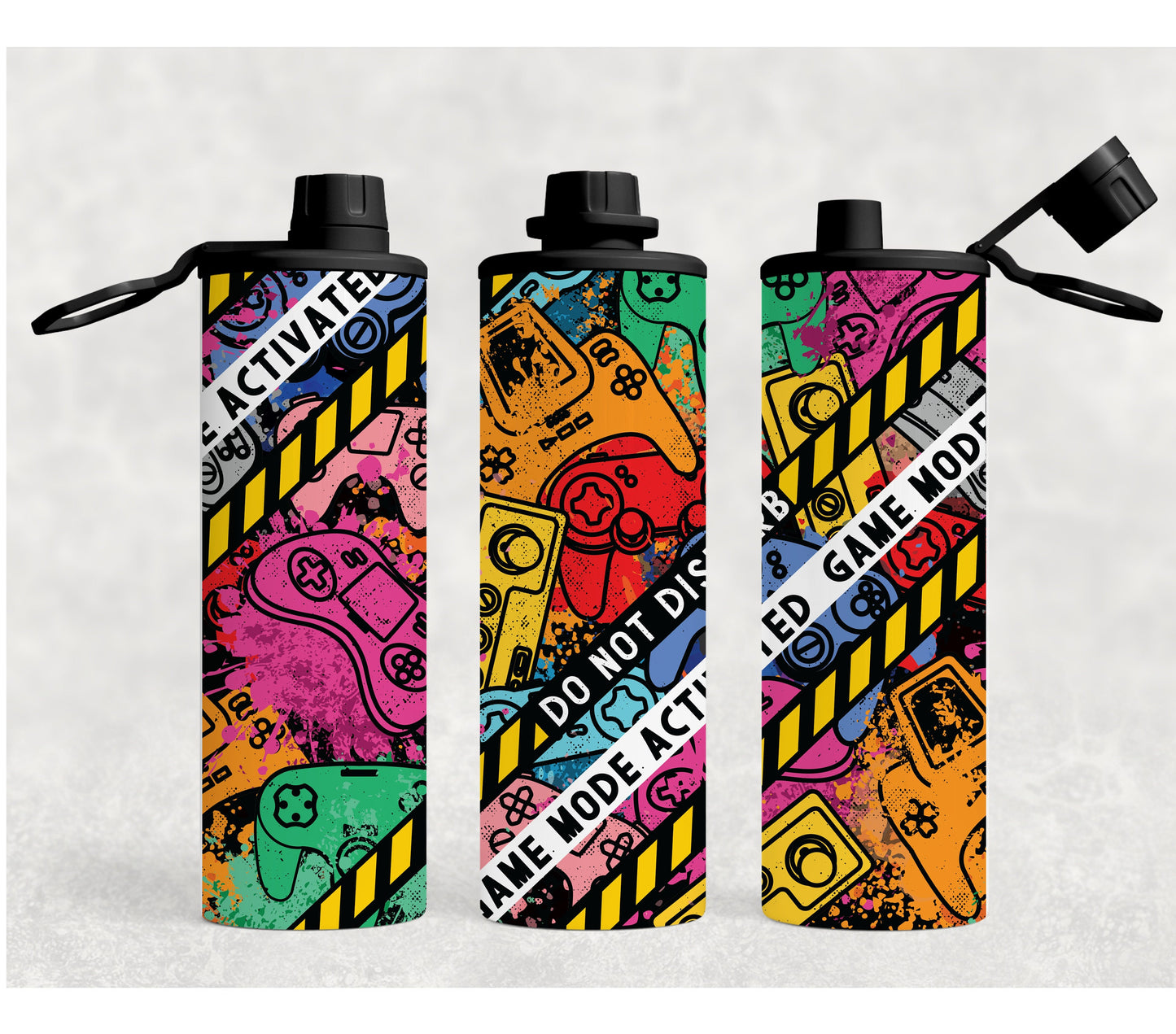 Personalized Kids water bottle for school-20 oz Sport lis and secure leakproof lid with Monsters, Dinosaurs, Gamer - Back To School Tumbler
